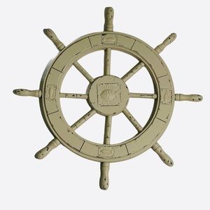 Wall Decor Nautical Boat Ship Steering Wheel